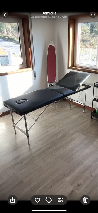 Cama de Massagem Dobrável Profissional – Leve, Resistente e Completa