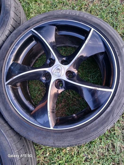 Alufelgi 17" rozstaw 5×100  audi a3