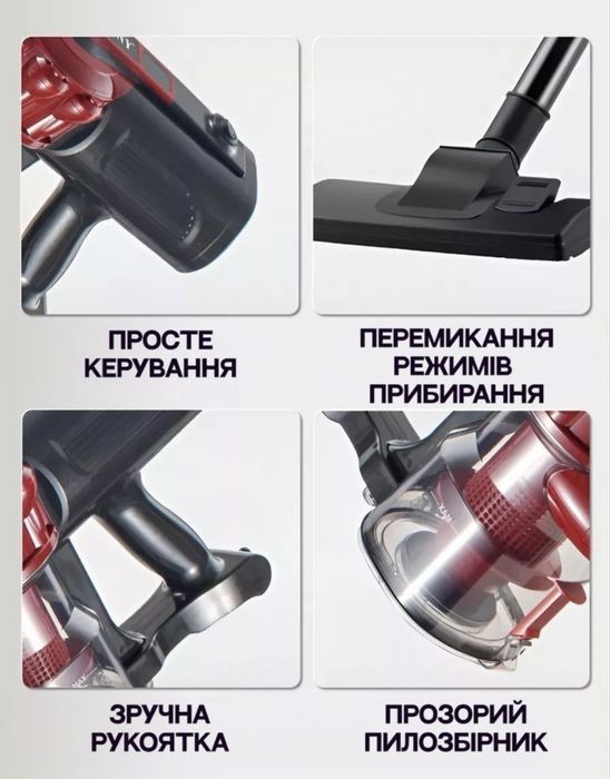 Пилосос Crownberg CB-672 (2500 Вт) колбовий — Повний комплект, коробка!