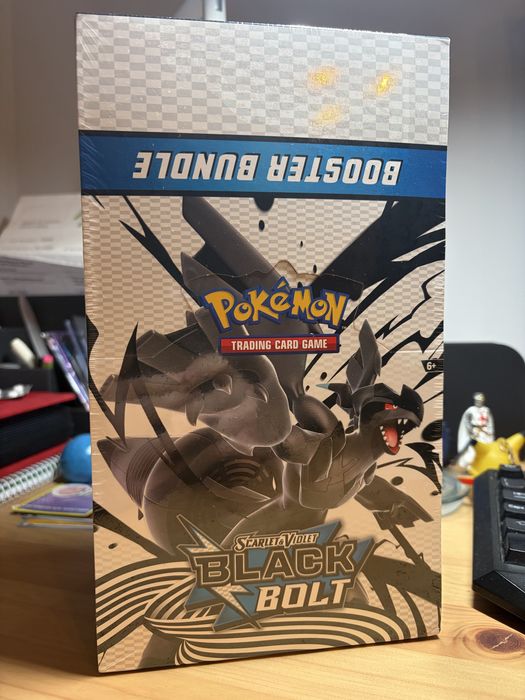 Pokemon Black Bolt Booster Bundle Display