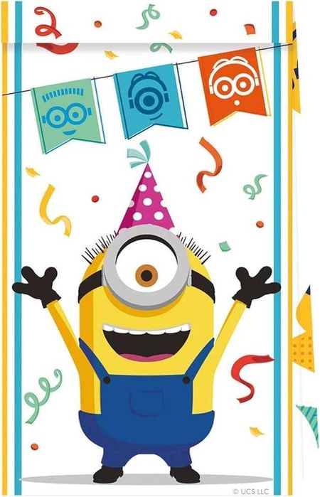 Conjunto de festa aniversário e festas temáticas Minions