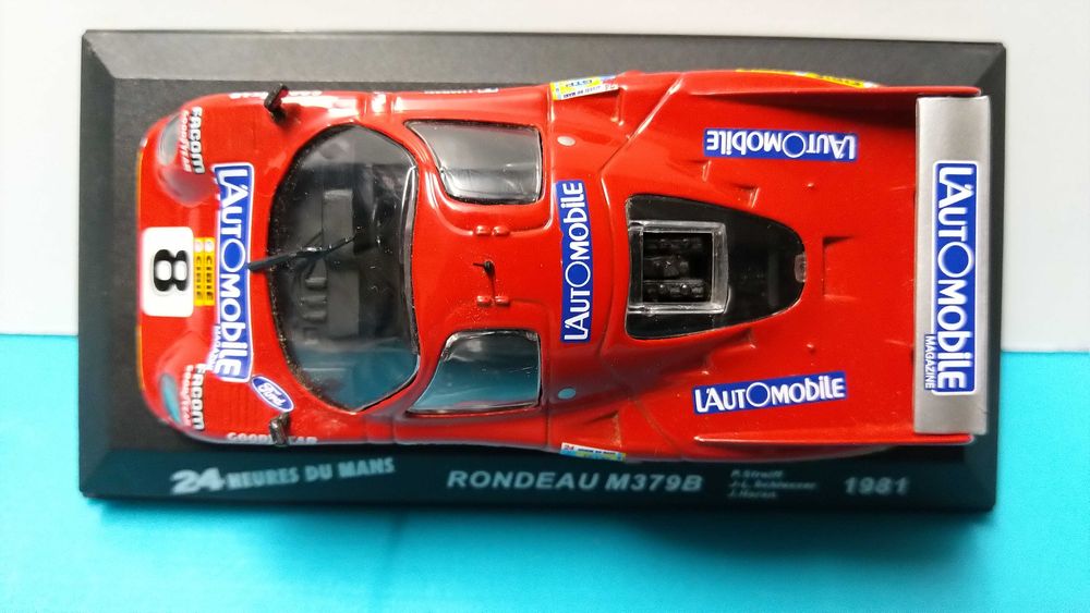 Rondeau M379B #8: 24h Le Mans 1981 (Venc Classe) - Miniatura IXO Collections 1/43