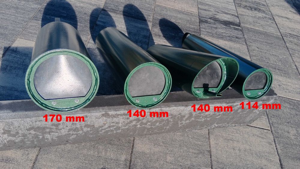 Szlamówka 140 mm/60 cm płucząca