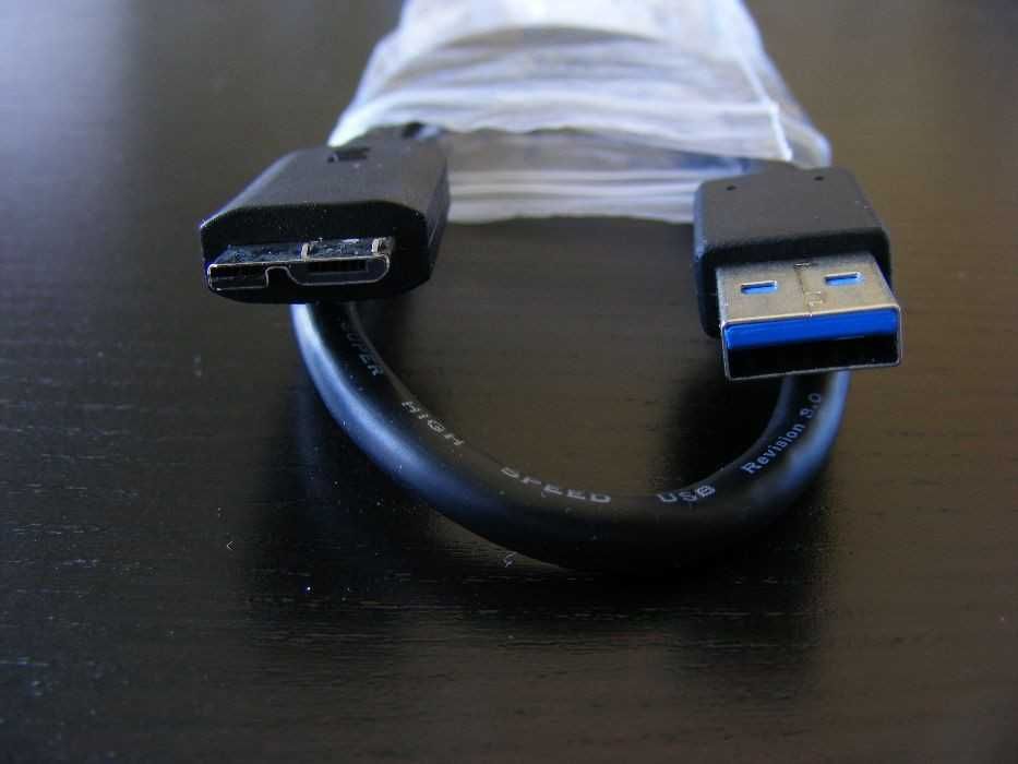 PC - Cabo USB 3.0 para Disco Externo - NOVO