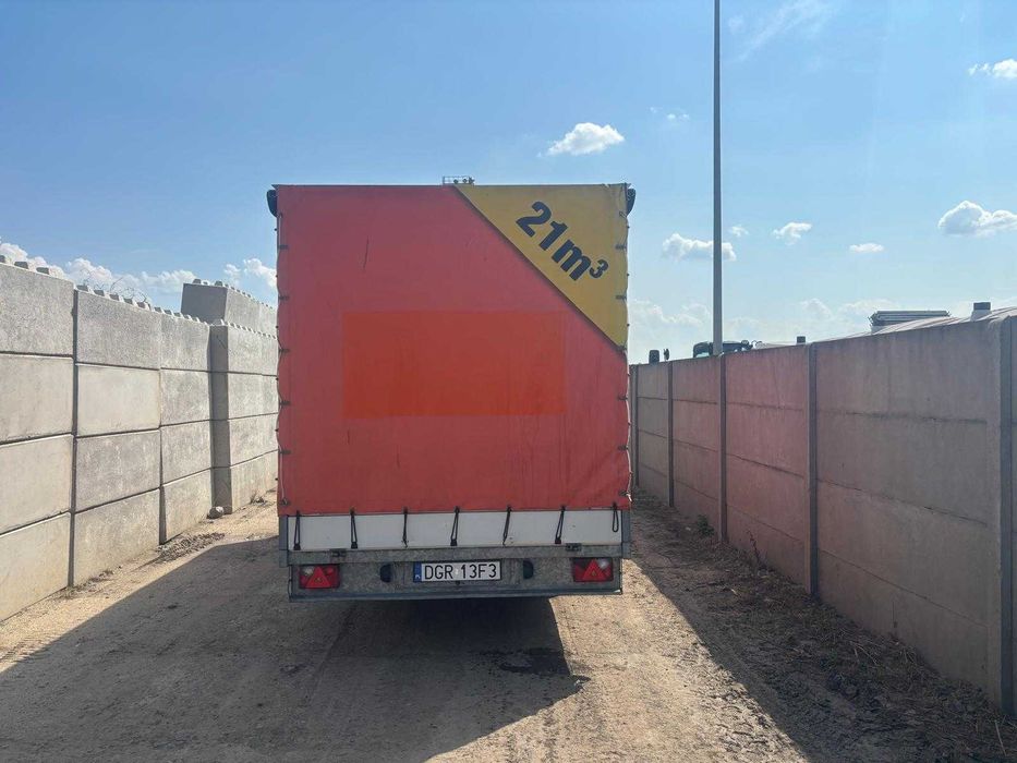 Przyczepa Atec 02-2 na  3500 kg DCM - 2015 r