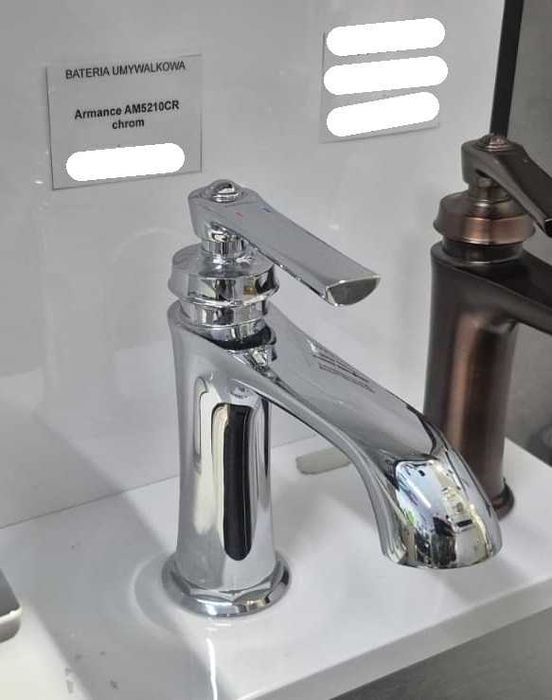 Bateria umywalkowa OMNIRES ARMANCE chrom AM5210CR WYPRZEDAŻ !!!