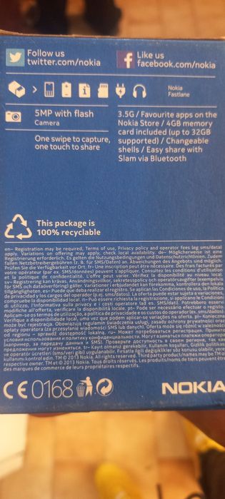 Vendo nokia asha 503