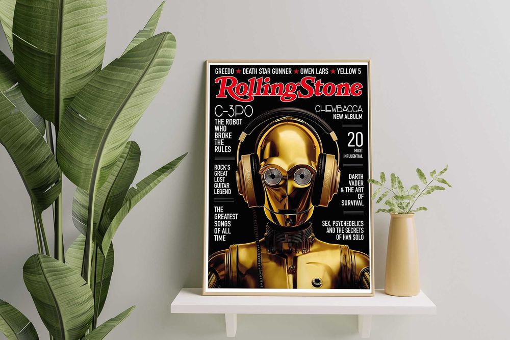 Star Wars C3PO Plakat A3
