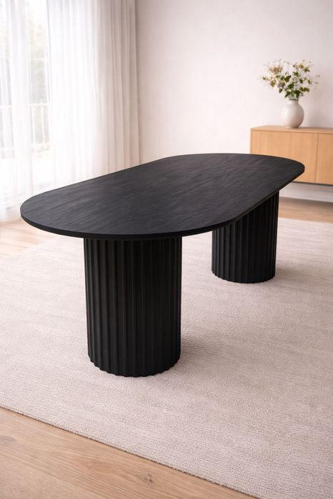 Mesa de Jantar Coplanaire Area | Madeira Maciça 220 cm | Como Nova |