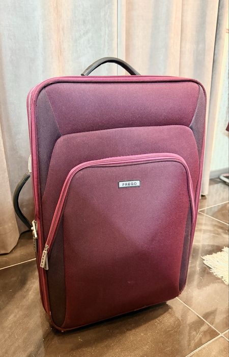 Валіза дорожня текстиль