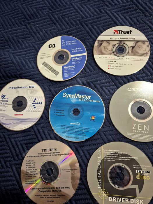 Discos coleção antigos