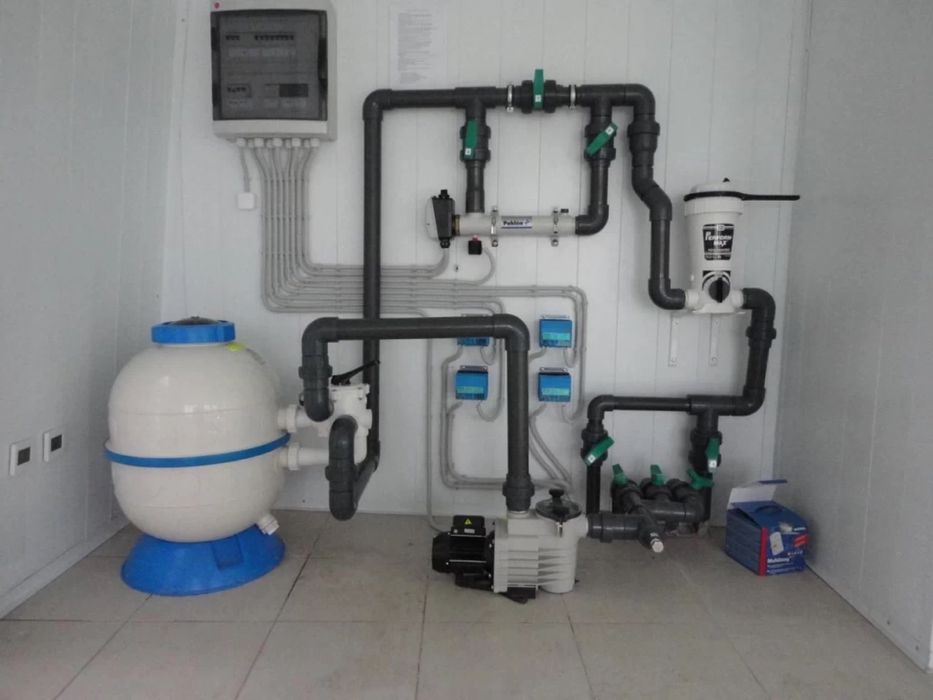 Обслуживание бассейнов