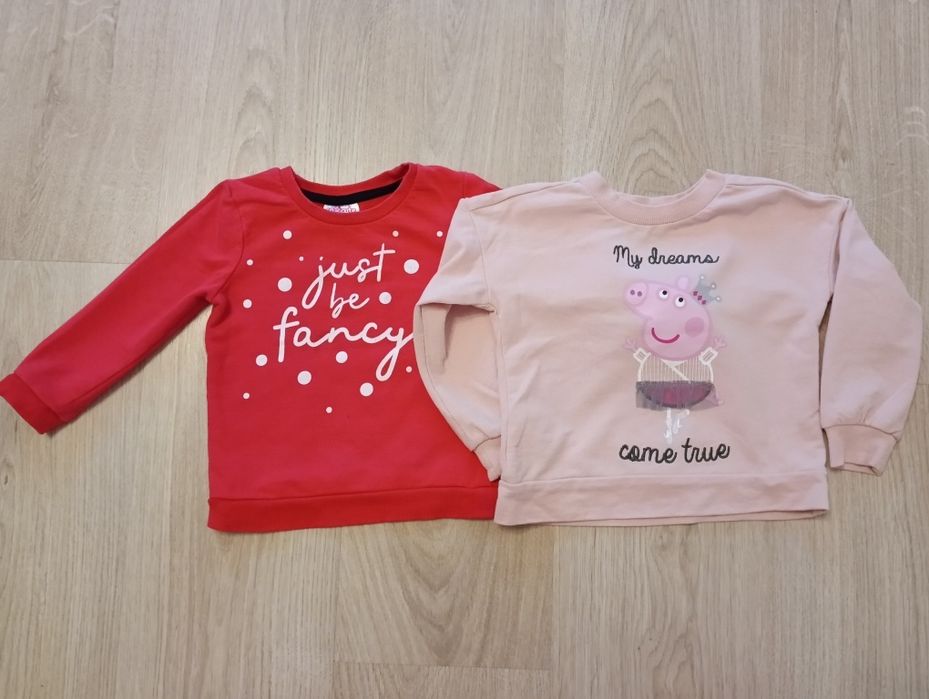 Zestaw 2szt bluzek rozmiar 92 Cool club Peppa