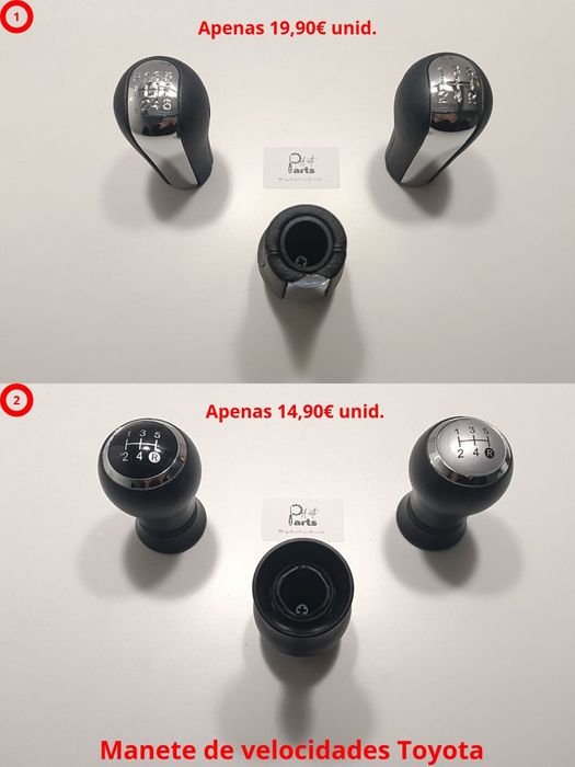 Manete moca de velocidades Toyota