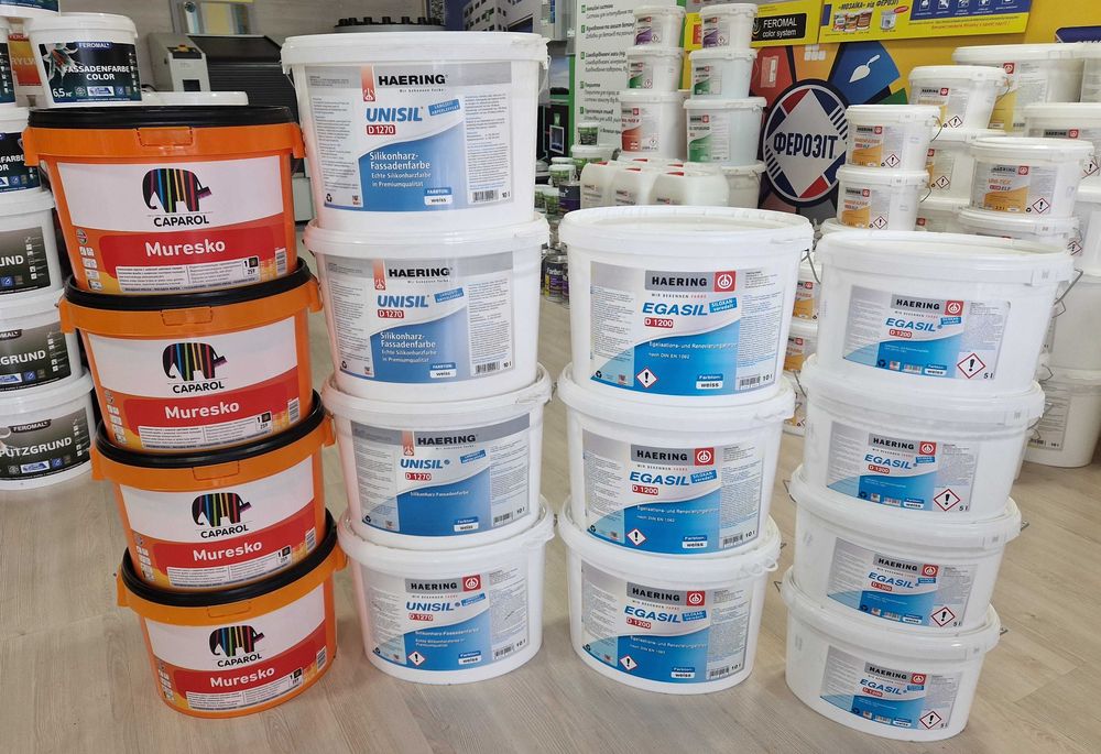 Фарба фасадна CAPAROL HAERING FEROMAL Фарба для стін Краска фасадная