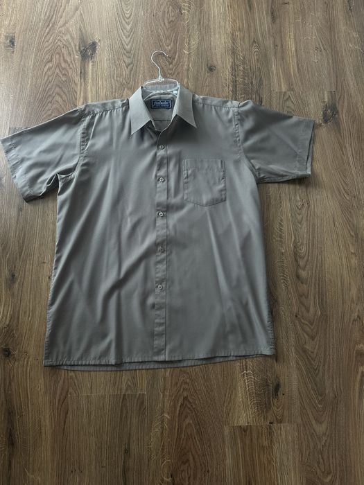 Koszula męska firmy Jinbailin kolor khaki rozmiar 40/41, XL