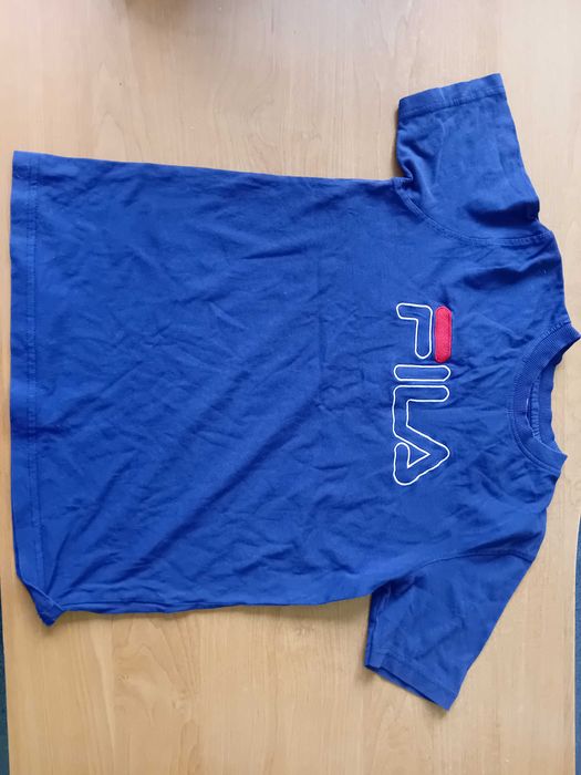 3  Koszulki: Fila i Russell Athletic 4f chlopiece 140 10y