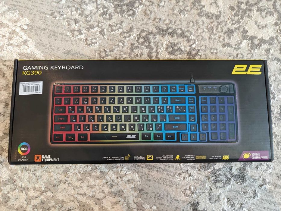 Клавіатура 2e Gaming Keboard KG390