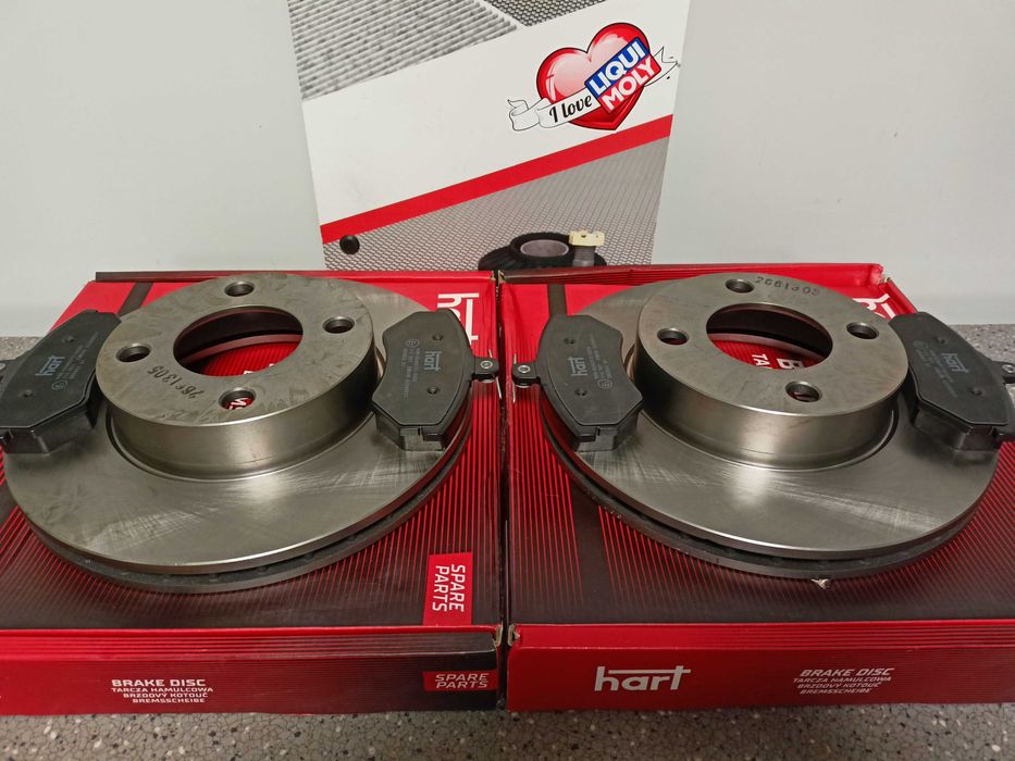 Audi 80 B4 91-92 Tarcze hamulcowe przód + klocki kpl.> PROMOCJA !!!