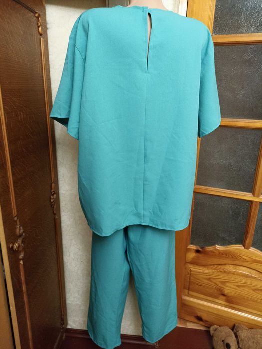 Медичний костюм унісекс бірюзовий 54-56 розмір
