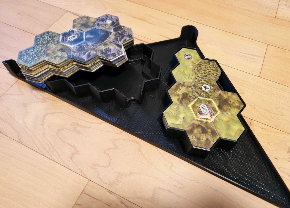 Insert organizer do gry Civilization – Nowy Początek + Terra Incognita