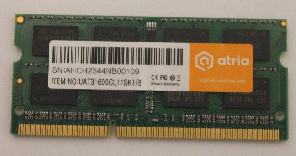 Оперативная память,ОЗУ 8 гб.DDR3 для ноутбука.