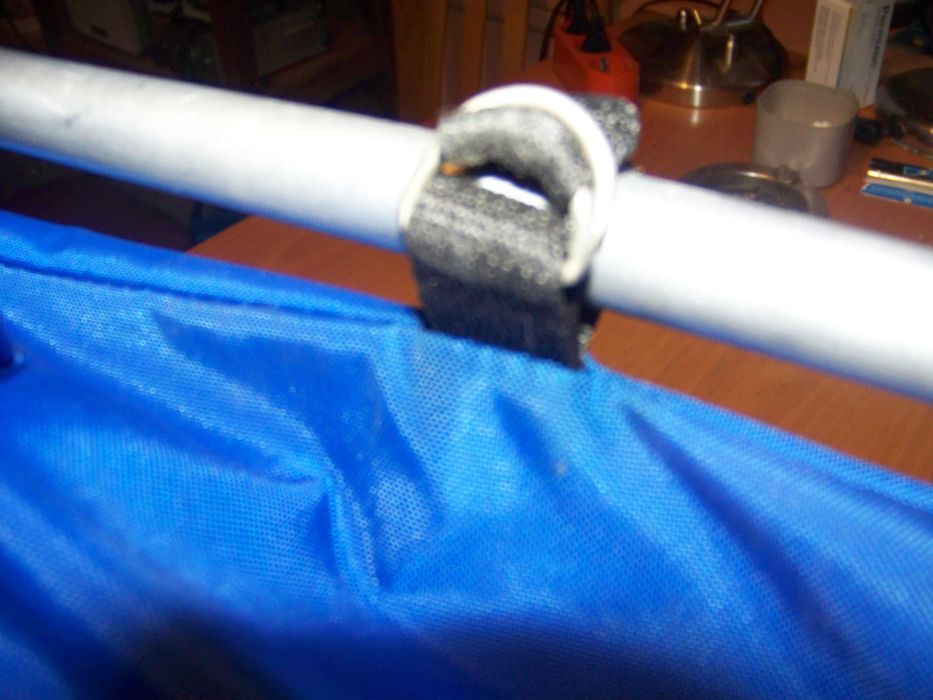 mochila de campismo em bom estado