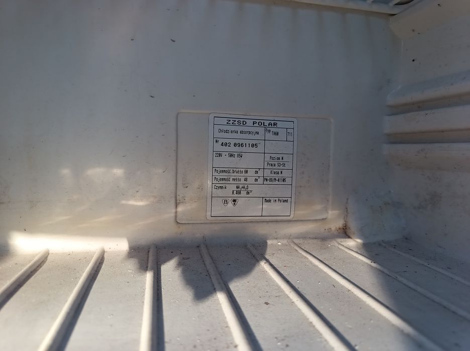 Chłodziarka/ Lodówka absorpcyjna POLAR sprawna kamper przyczepa