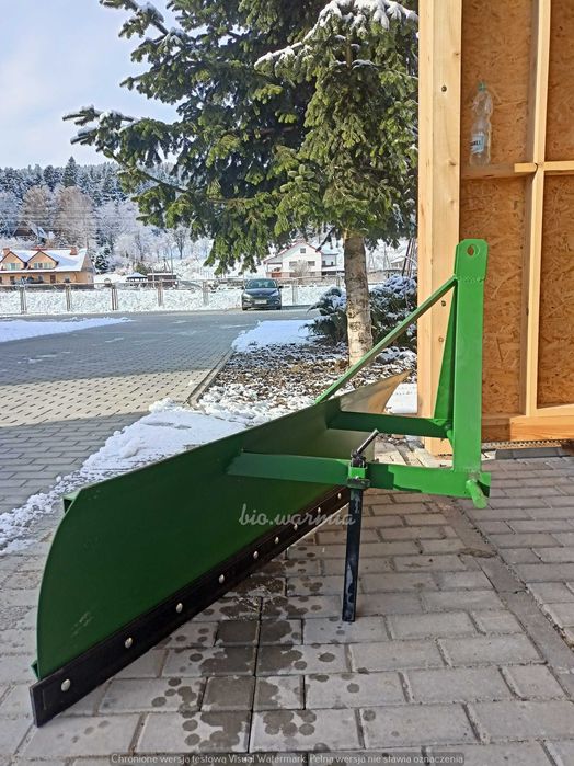 Spych pług do śniegu na tył ciągnika mini traktorka DOWÓZ PL