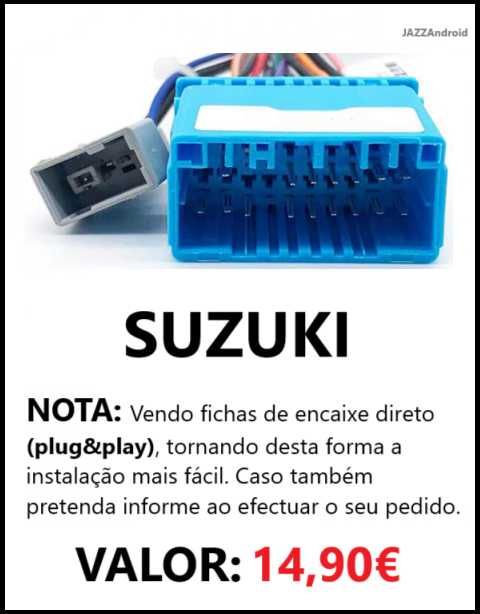 (NOVO) Rádio 2DIN • Suzuki ALTO / SX4 / SPLASH • Android [4+64GB]