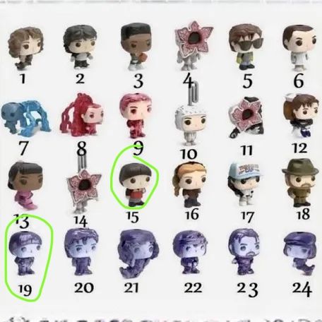 Обміняю фігурки з kinder joy stranger things