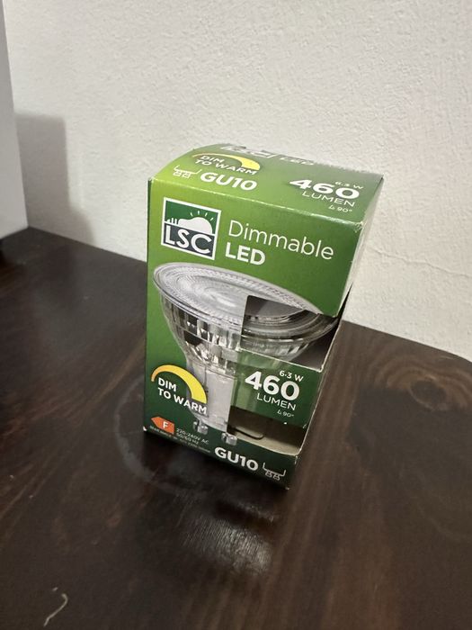 Zarowka led dimmable gu10 450 lum