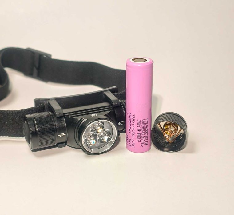 Poprawiona czołówka, wymienione diody, 3800K, 1800LM, CRI 97