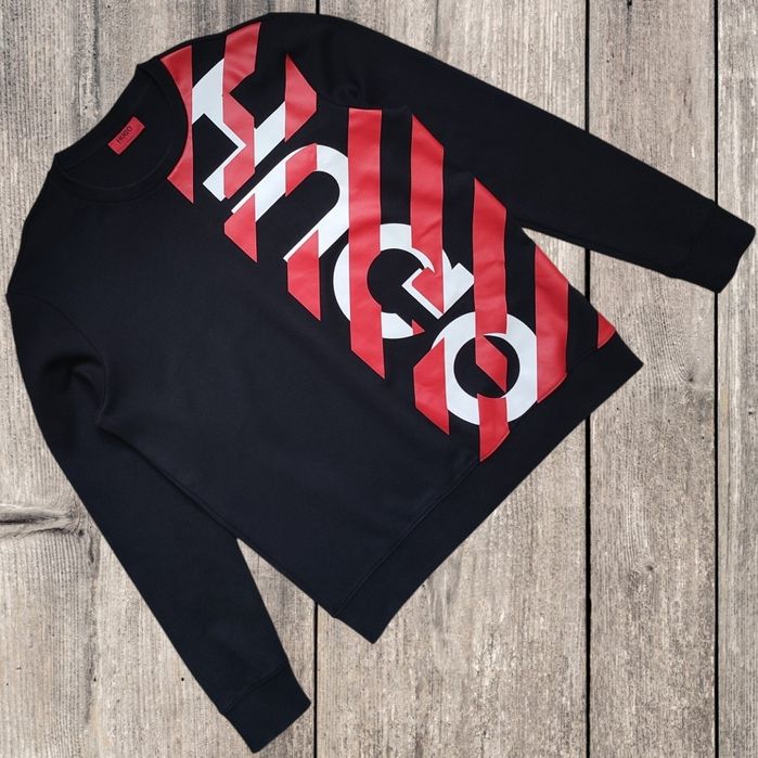 Світшот HUGO BOSS Essentials Dosaka big logo black (Розмір L)