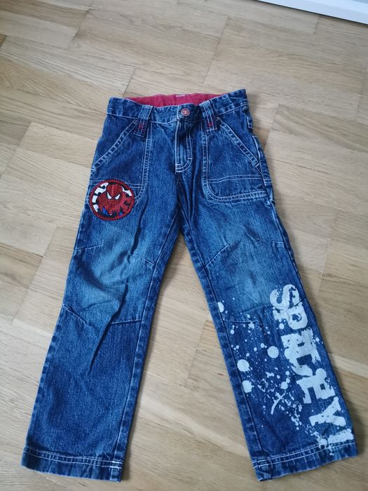 Spodnie jeansowe Spider-Man 108-114 cm