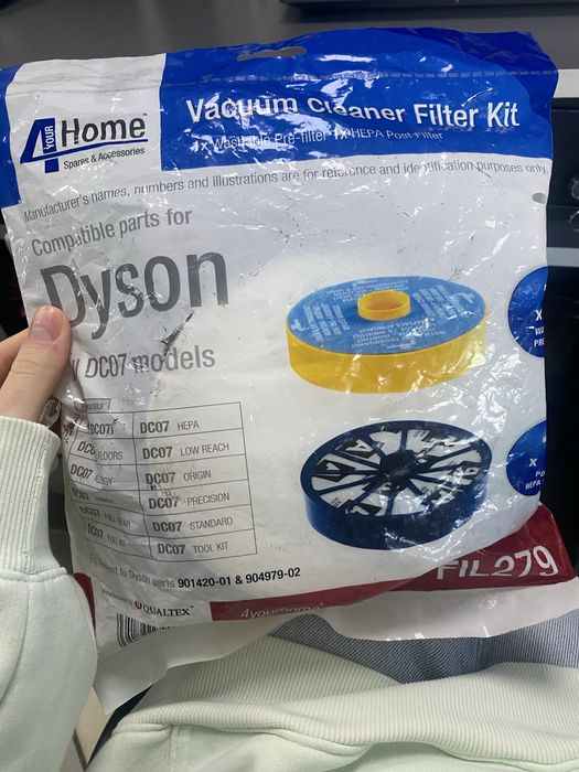 Фільтри для пилососа dyson