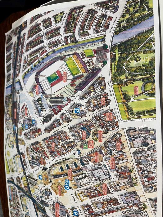 Puzzle Jigraphy Cityscape Maps Mapy miast 1000