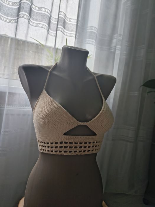 Кроп топ майка купальник