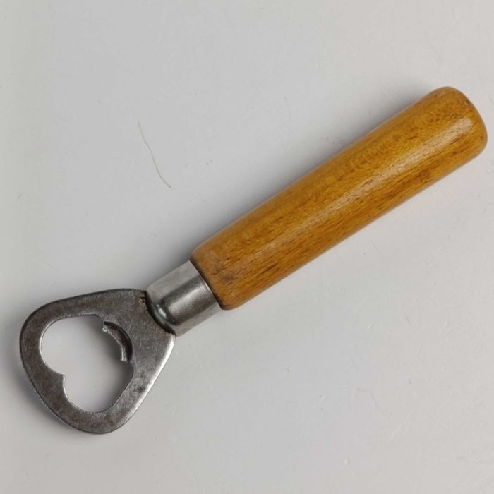 Otwieracz do butelek Coca-Cola | lata 60. | vintage | reklama | drewno | 14 cm