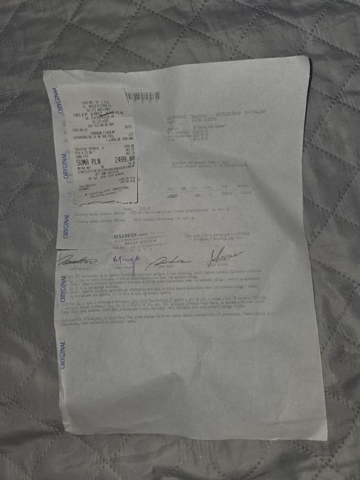 TV Philips  4K UHD uszkodzony