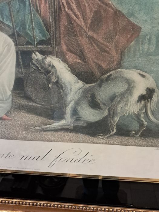 Gravura origem francesa