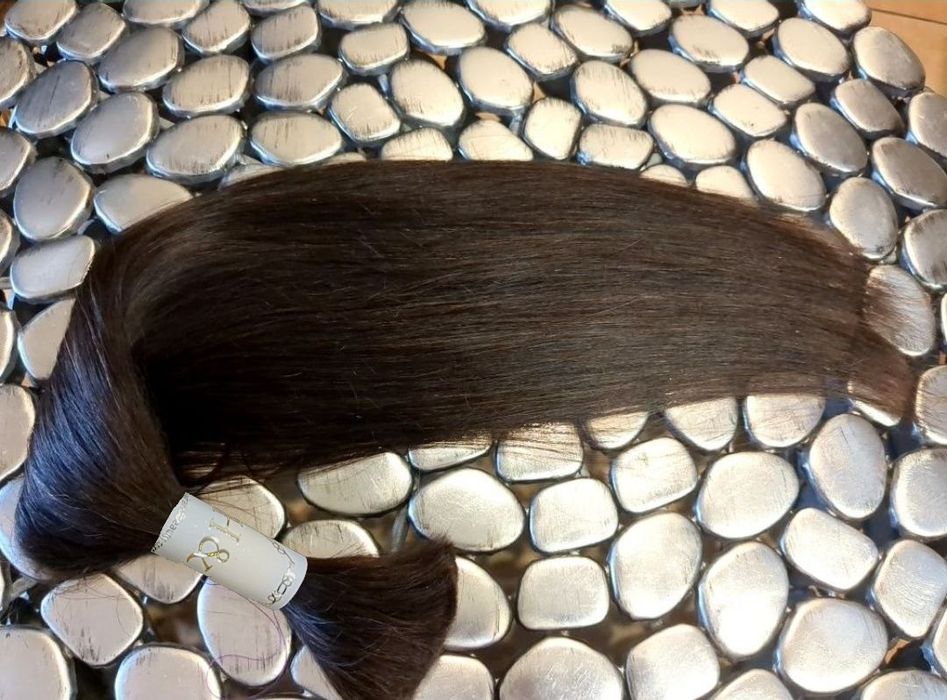 Натуральные волосы для наращивания в срезе. Скидки