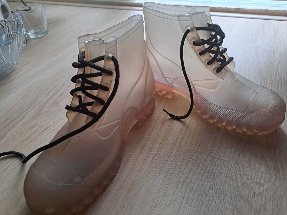 Botas transparentes