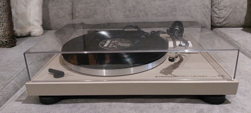 Gira discos Vintage Pioneer Pl-512