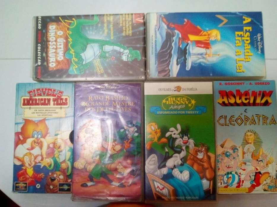 Filmes infantis VHS