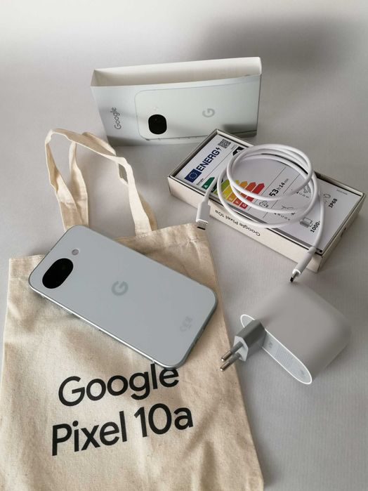 Google Pixel 10A (Março 2026) + Pack de protecção e carregamento | Como Novo