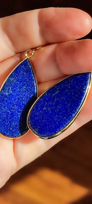 Kolczyki  LapisLazuli  wiszące