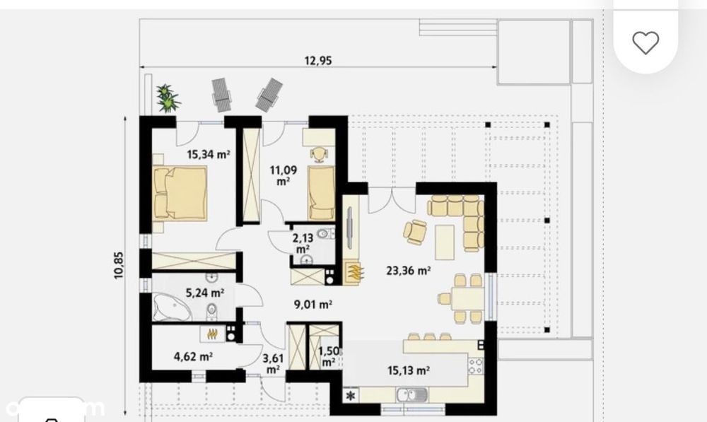 Gotowy projekt, wszystkie pozwolenia,media, wymieniony grunt!! - View 3