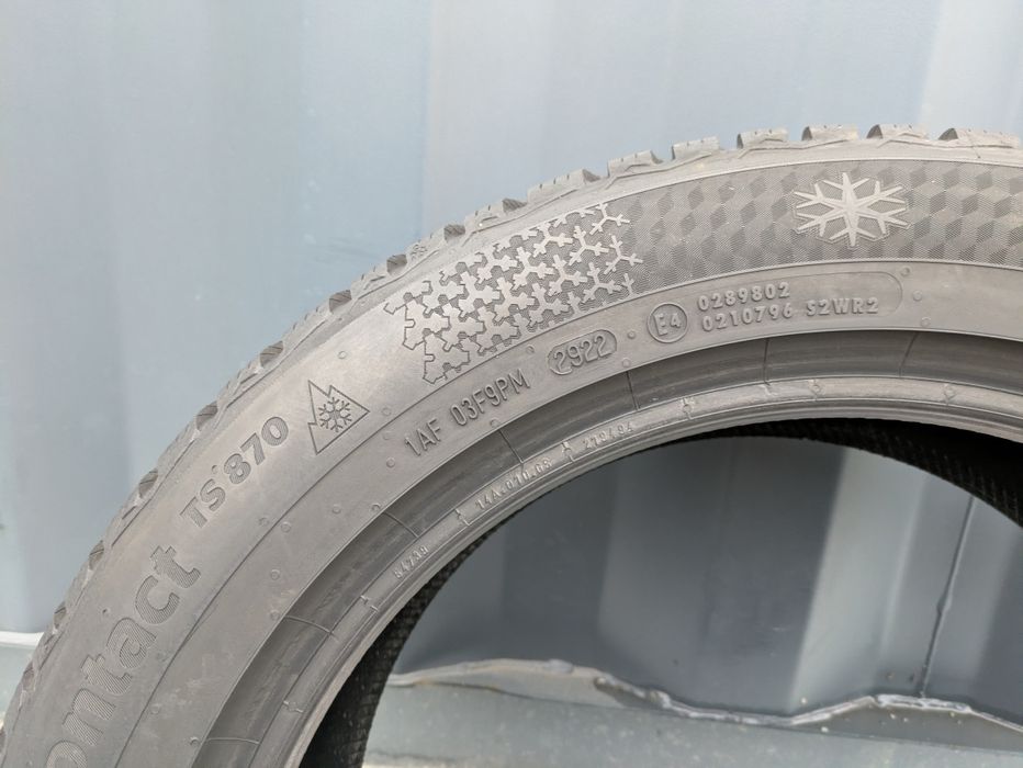 225/50R17 Continental WinterContact TS870 Zima 2022