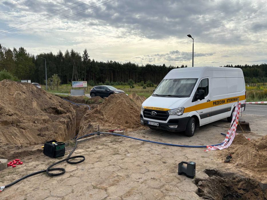 Bezpłuczkowy Przecisk Sterowany przeciski przewiert sterowane kret